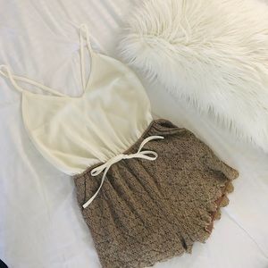 Shorts Romper